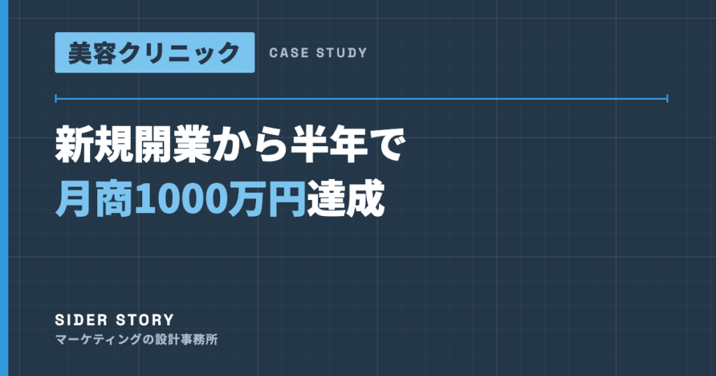 美容クリニックの事例 サムネイル